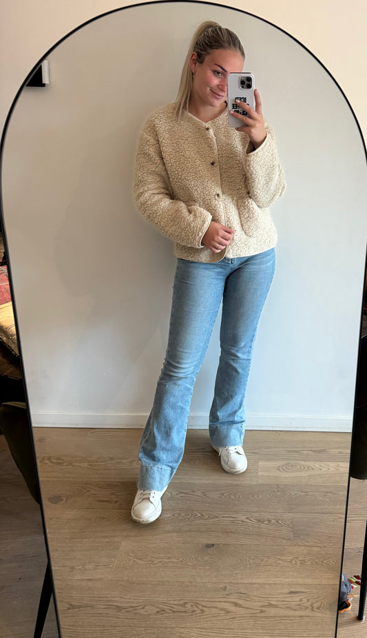 Vanille teddy jacket