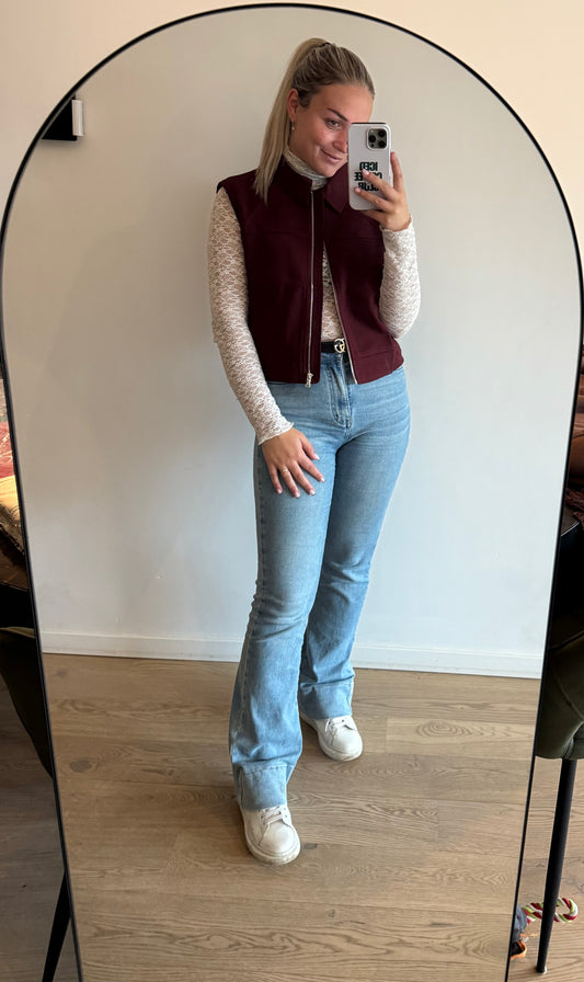 Sleeveless molly jacket