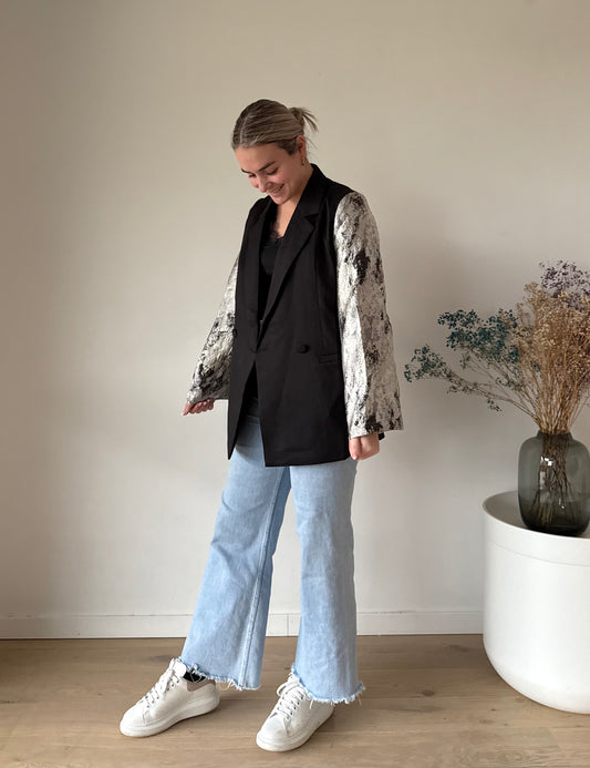 Unique blazer grey