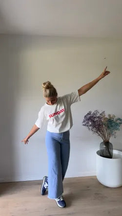 Wide jeans