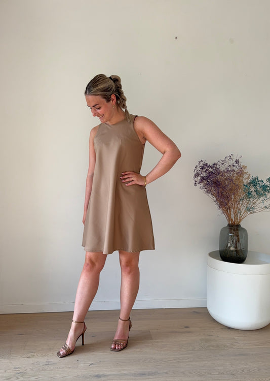 Camel dress