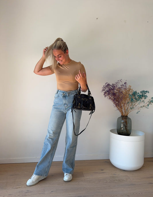 Beige comfy top